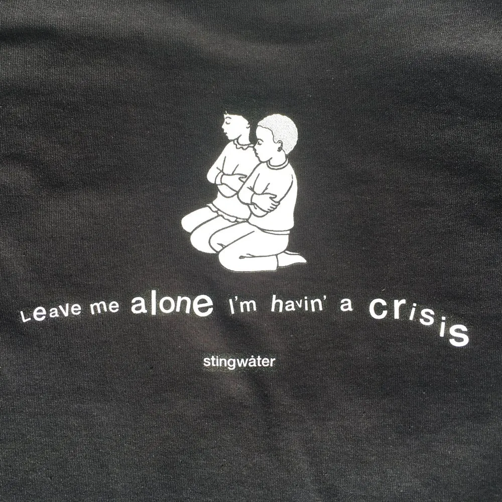 Havin' a Crisis T-Shirt Black