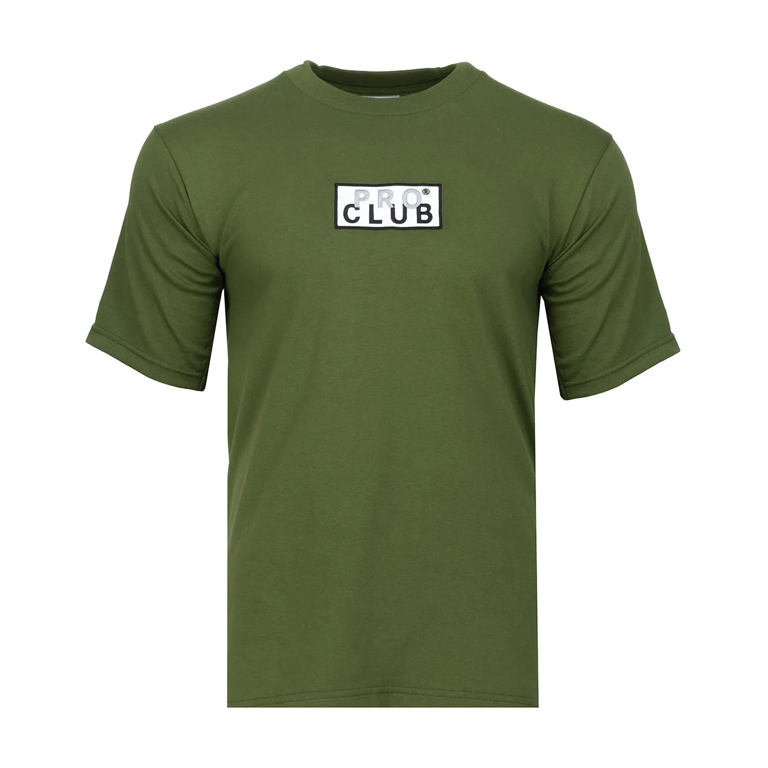 Heavyweight Embroidered Box Logo Tee - Mens