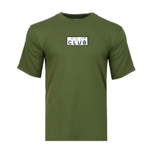 Heavyweight Embroidered Box Logo Tee - Mens