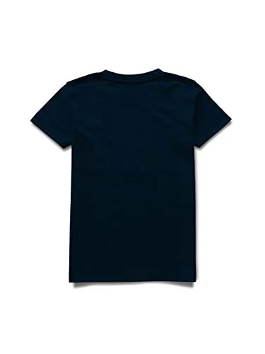 HELLCAT Boys Round Neck Printed Blended Cotton Tshirt -Combo Pack of 5 - Orange/15-16 Years