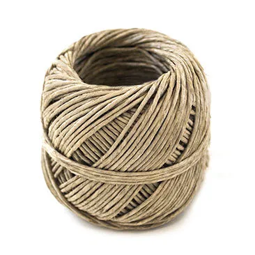 Hemp Cord 48lb (2mm) Natural - 100ft