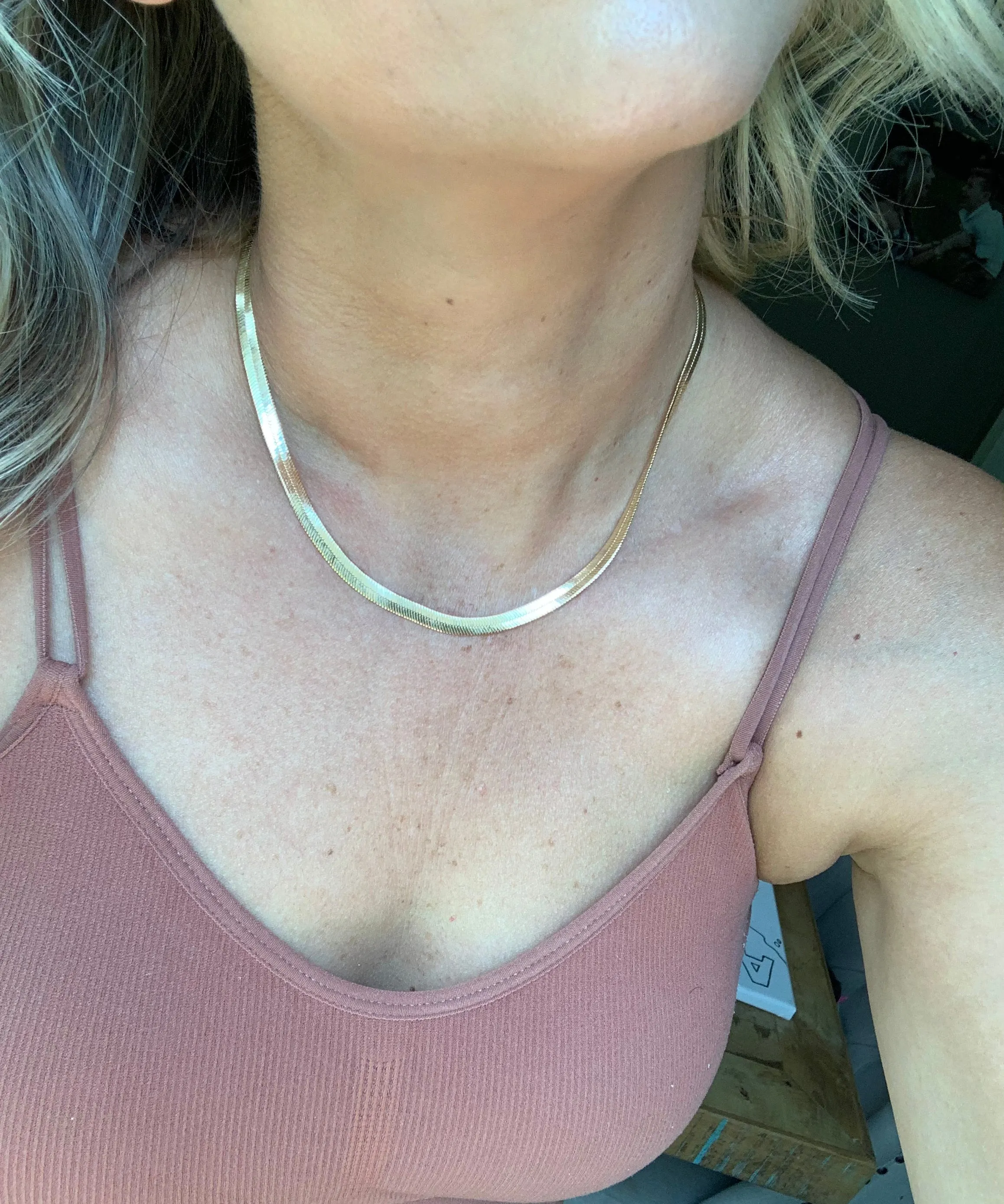Herringbone Layered Necklace