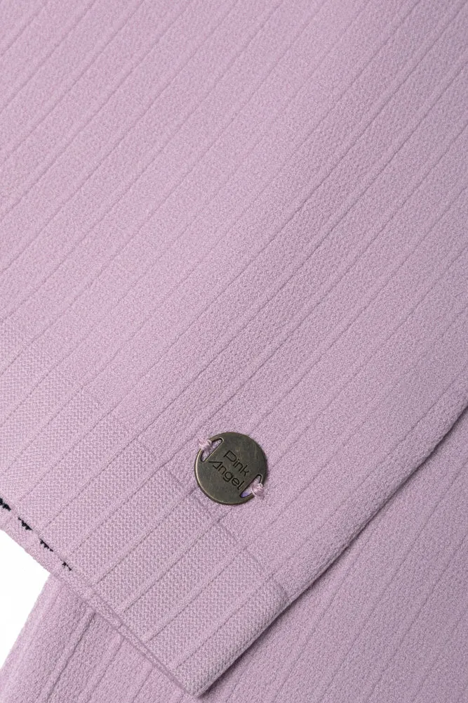 High Neck Seamless Top Lilac