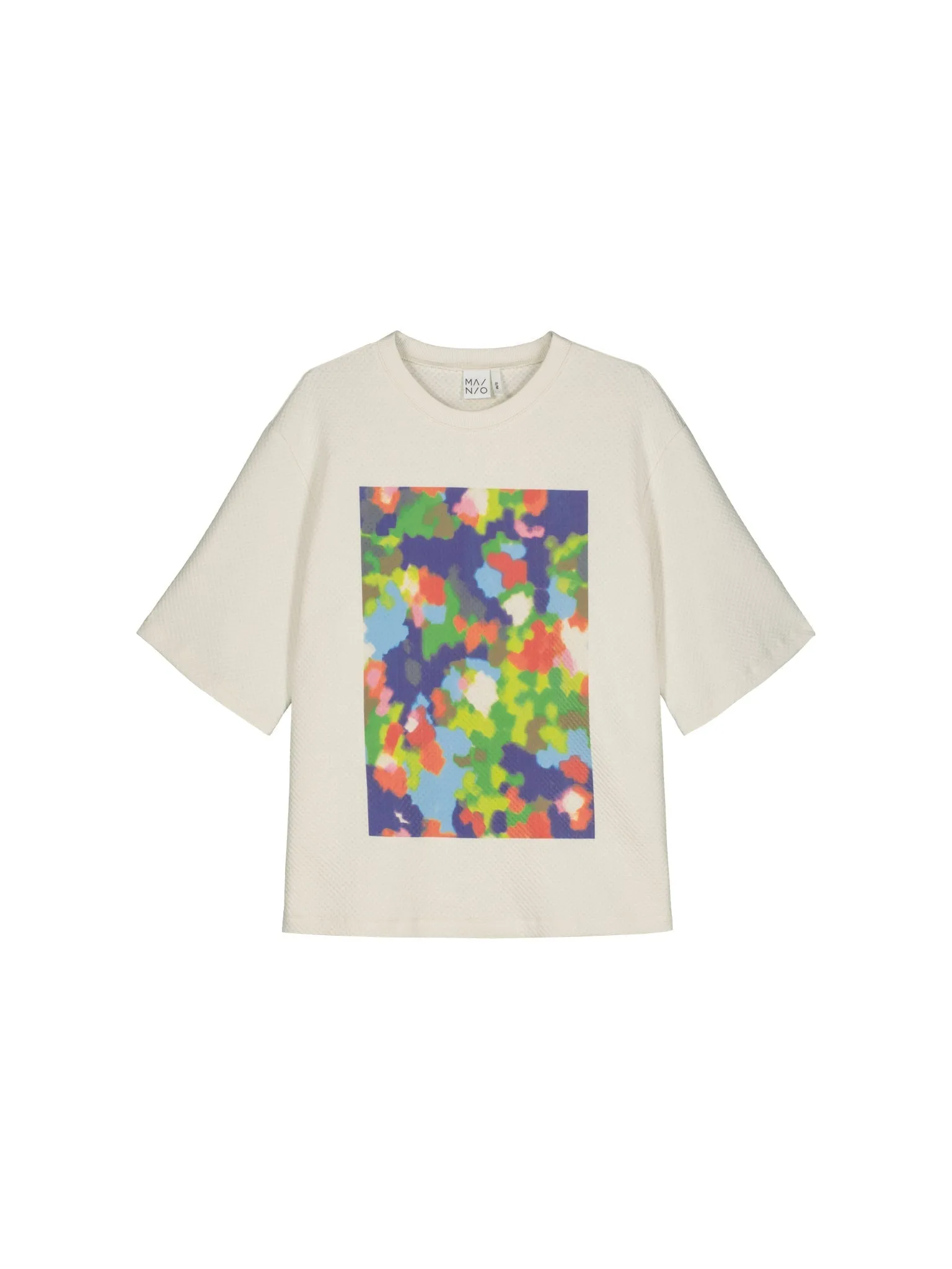Honeycomb T-shirt White / Flowerfield