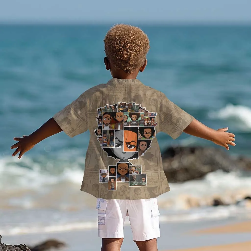 Honoring Huey Freeman - African American Kid Hawaiian Shirt DT02