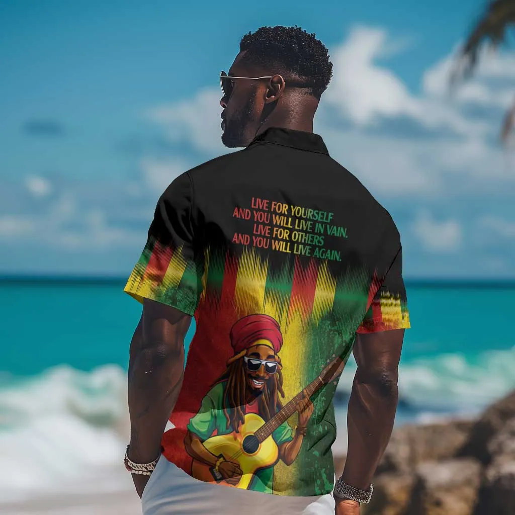 Honoring Reggae Legend Bob Birthday Hawaiian Shirt LT9