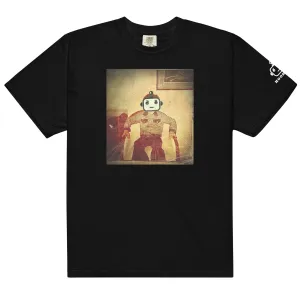 HOODBOT NFT YOUNG-O (Unisex Heavyweight T-shirt)