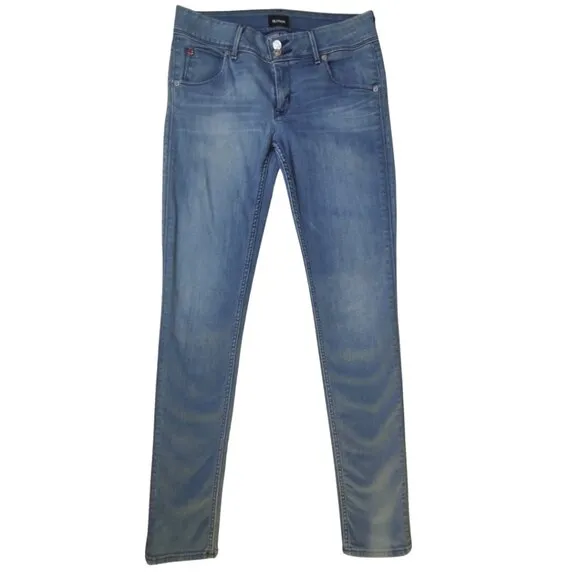 Hudson Light Wash Skinny Jeans