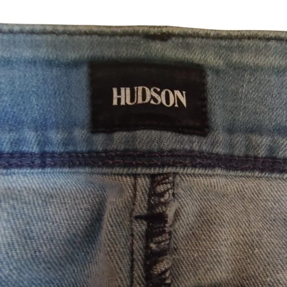 Hudson Light Wash Skinny Jeans