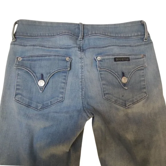 Hudson Light Wash Skinny Jeans