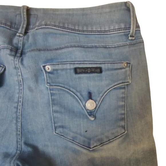Hudson Light Wash Skinny Jeans