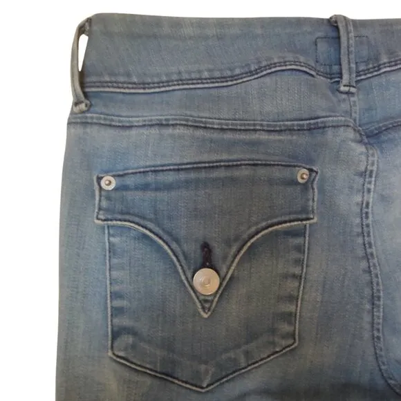 Hudson Light Wash Skinny Jeans