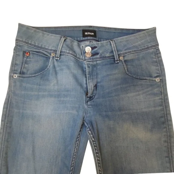 Hudson Light Wash Skinny Jeans