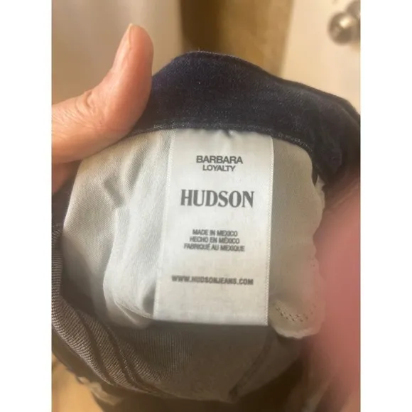 HUDSON NWT Barbara High Rise Super Skinny Ankle Jeans in Loyalty Size 31