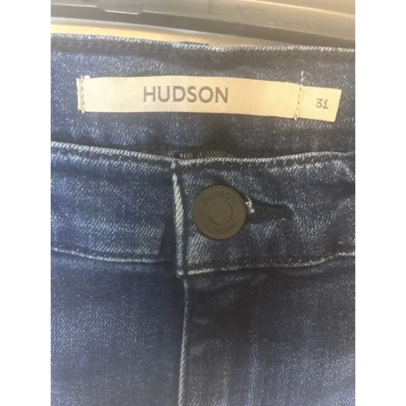 HUDSON NWT Barbara High Rise Super Skinny Ankle Jeans in Loyalty Size 31
