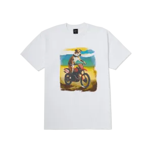 HUF Road Dog Tee White