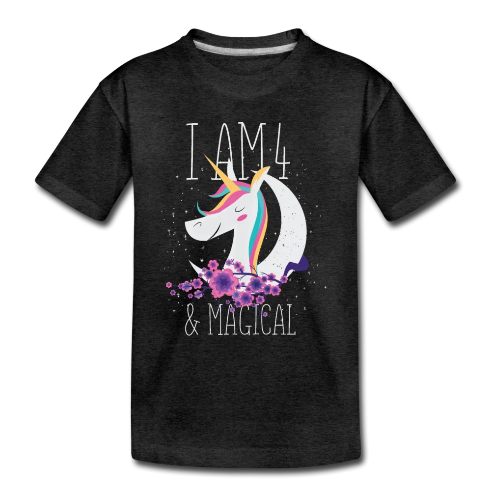 I am 4 and Magical Kids' Premium T-Shirt