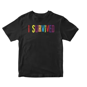 I Survived Multi Tee (Black)