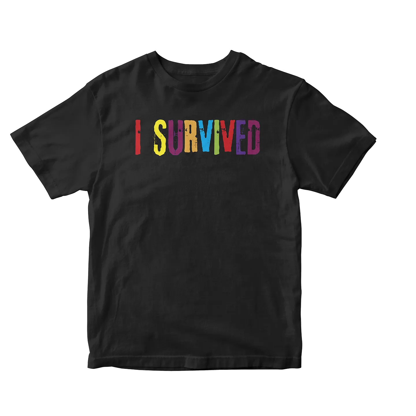 I Survived Multi Tee (Black)