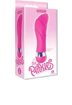 Icon Brands - Pinkies SiliCoat™ Mini-Vibe, “Buddy”