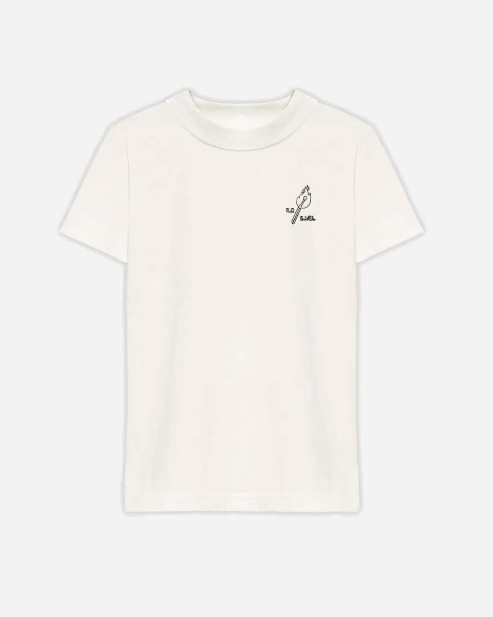 Ildsjæl Agnes Women's Tee - Almond
