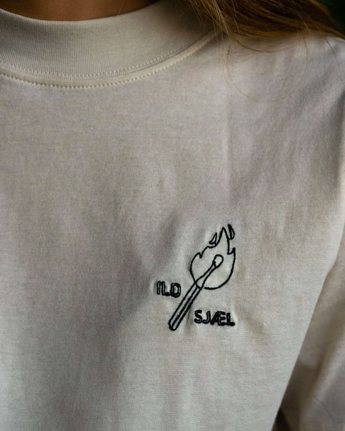 Ildsjæl Agnes Women's Tee - Almond