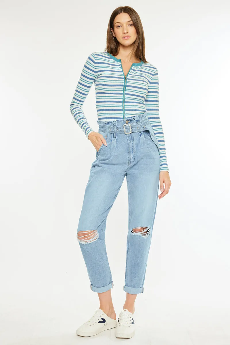 Ilena Ultra High Rise Mom Jeans