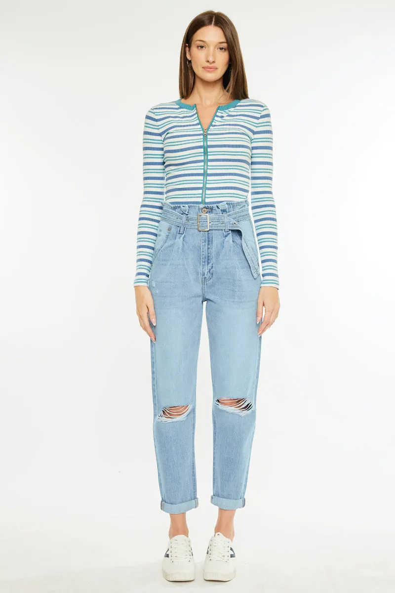 Ilena Ultra High Rise Mom Jeans