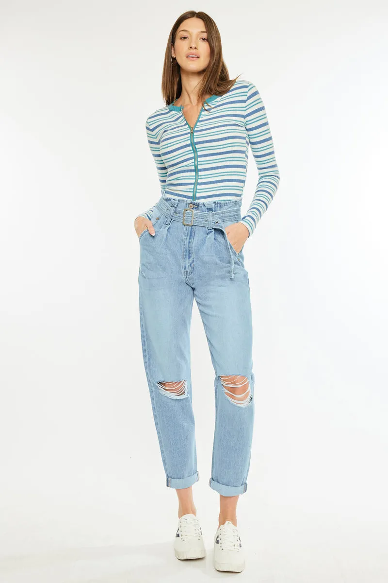 Ilena Ultra High Rise Mom Jeans