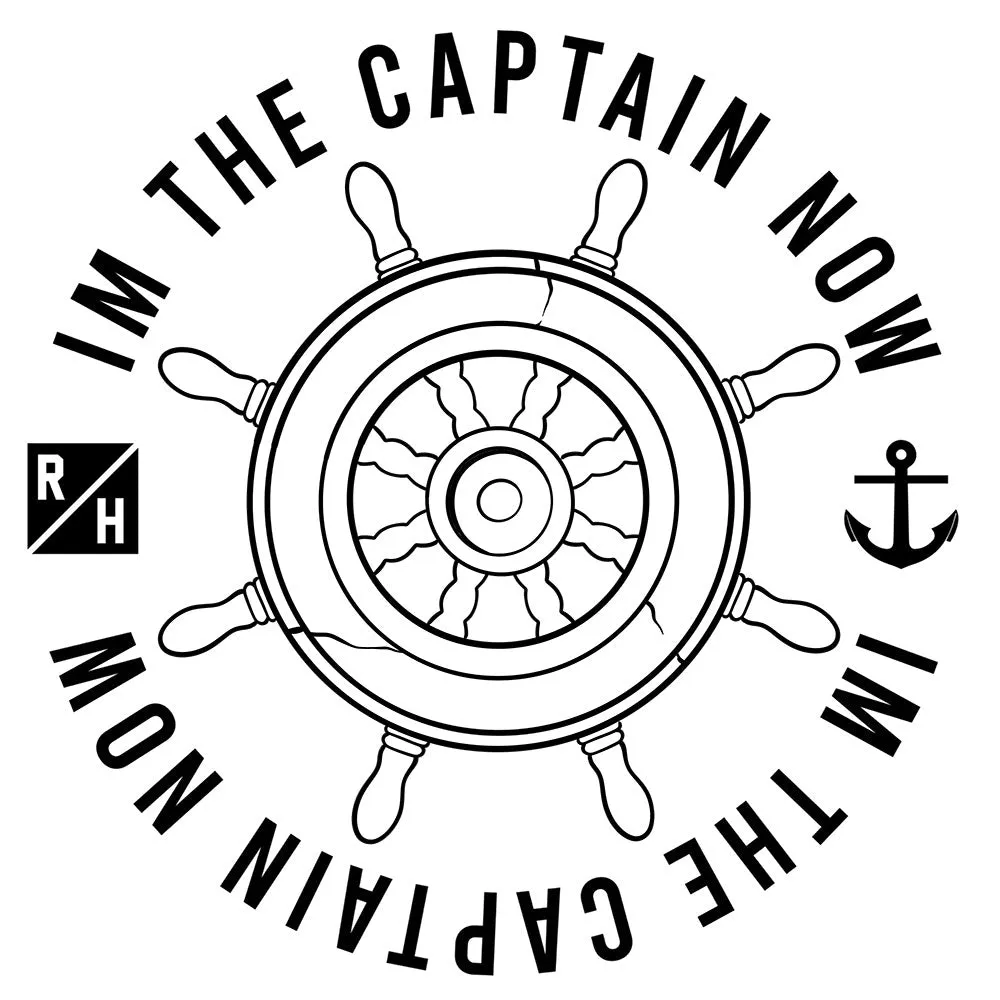 I’m The Captain Now T Shirt - Adult Orange