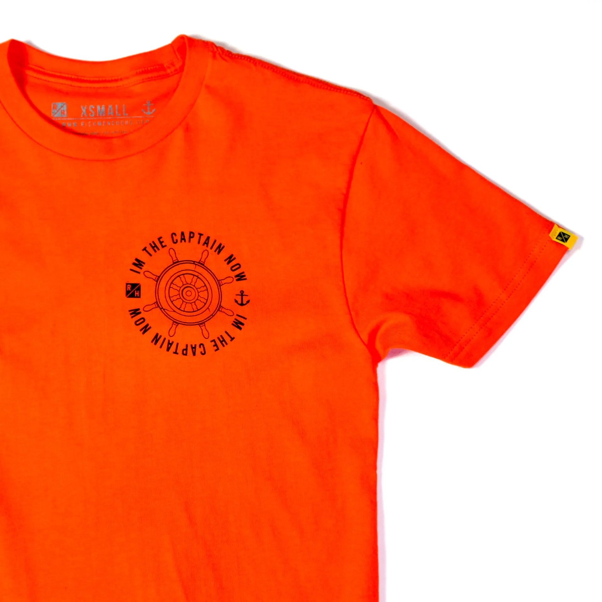 I’m The Captain Now T Shirt - Adult Orange