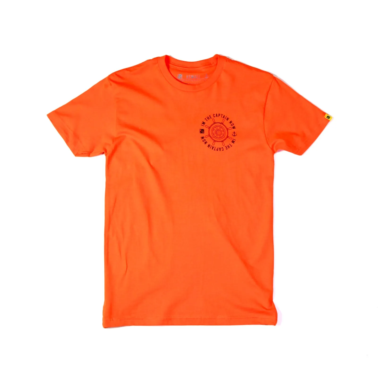 I’m The Captain Now T Shirt - Adult Orange