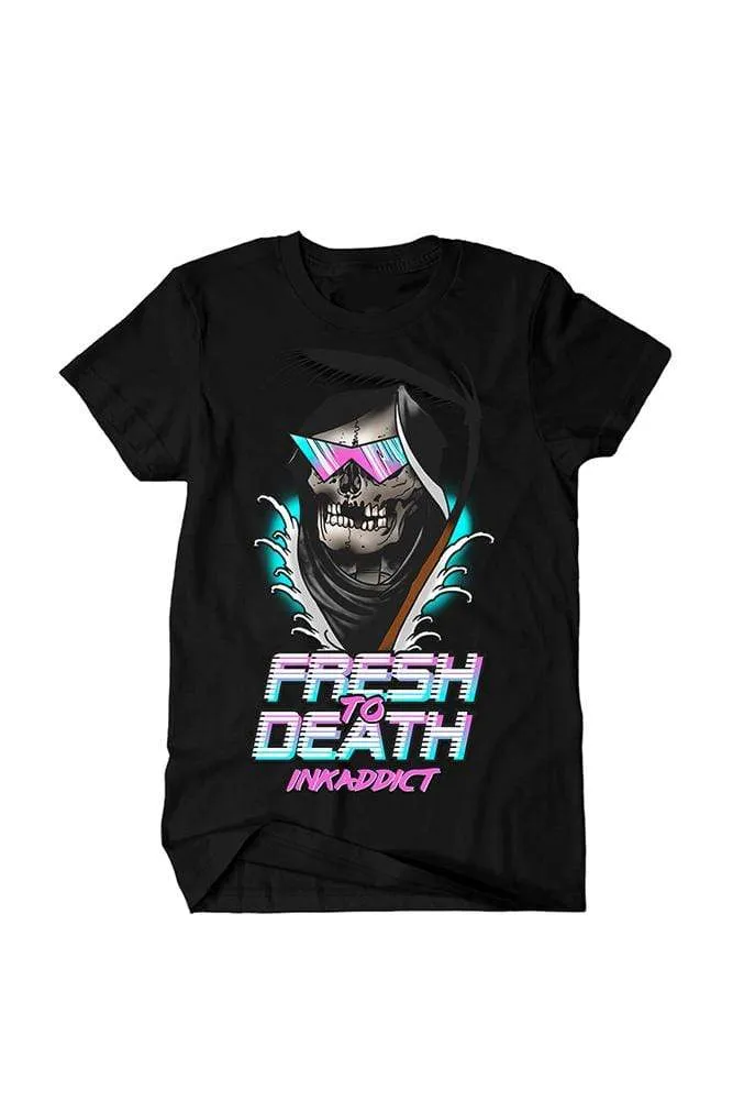 InkAddict MENS FRESH TO DEATH Tee Shirt