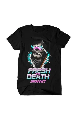 InkAddict MENS FRESH TO DEATH Tee Shirt