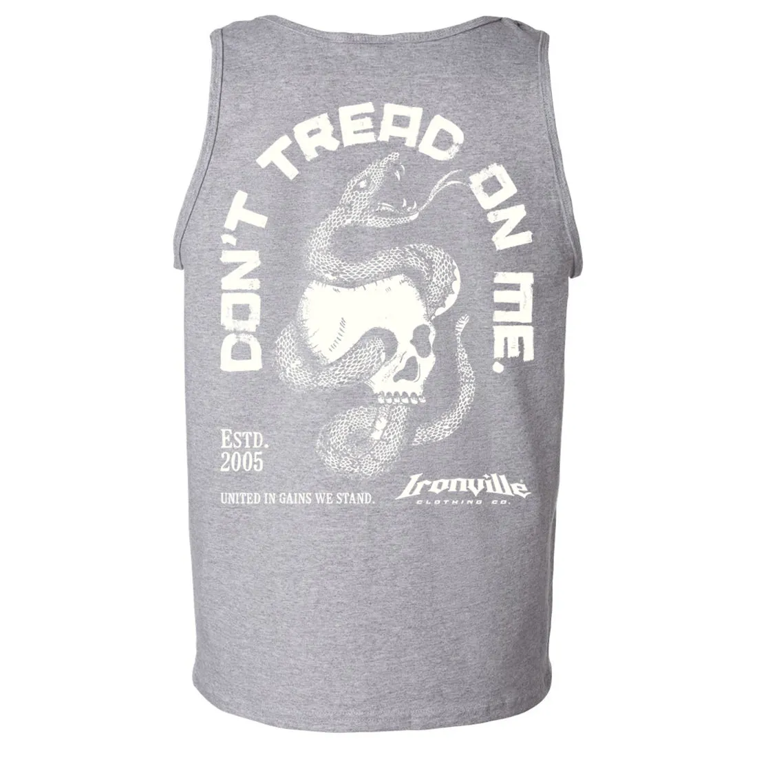 Ironville DON'T TREAD Standard Cut Gym Tank Top