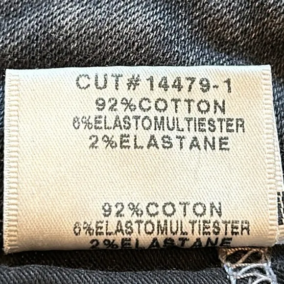 J Brand Natasha Sky High Skinny Jeans in Obscura Washed Black Button Fly Size 29