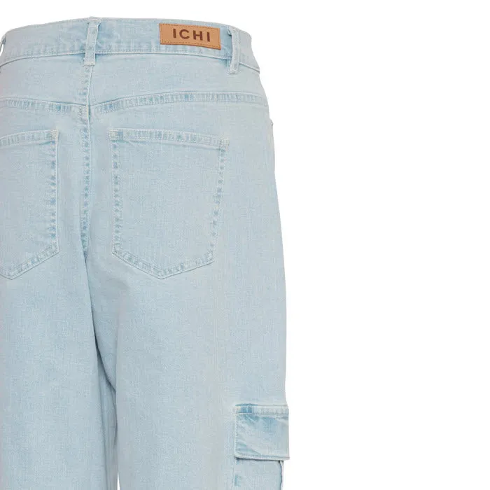 Jeans «CARLEY» in Light Blue Washed von ICHI