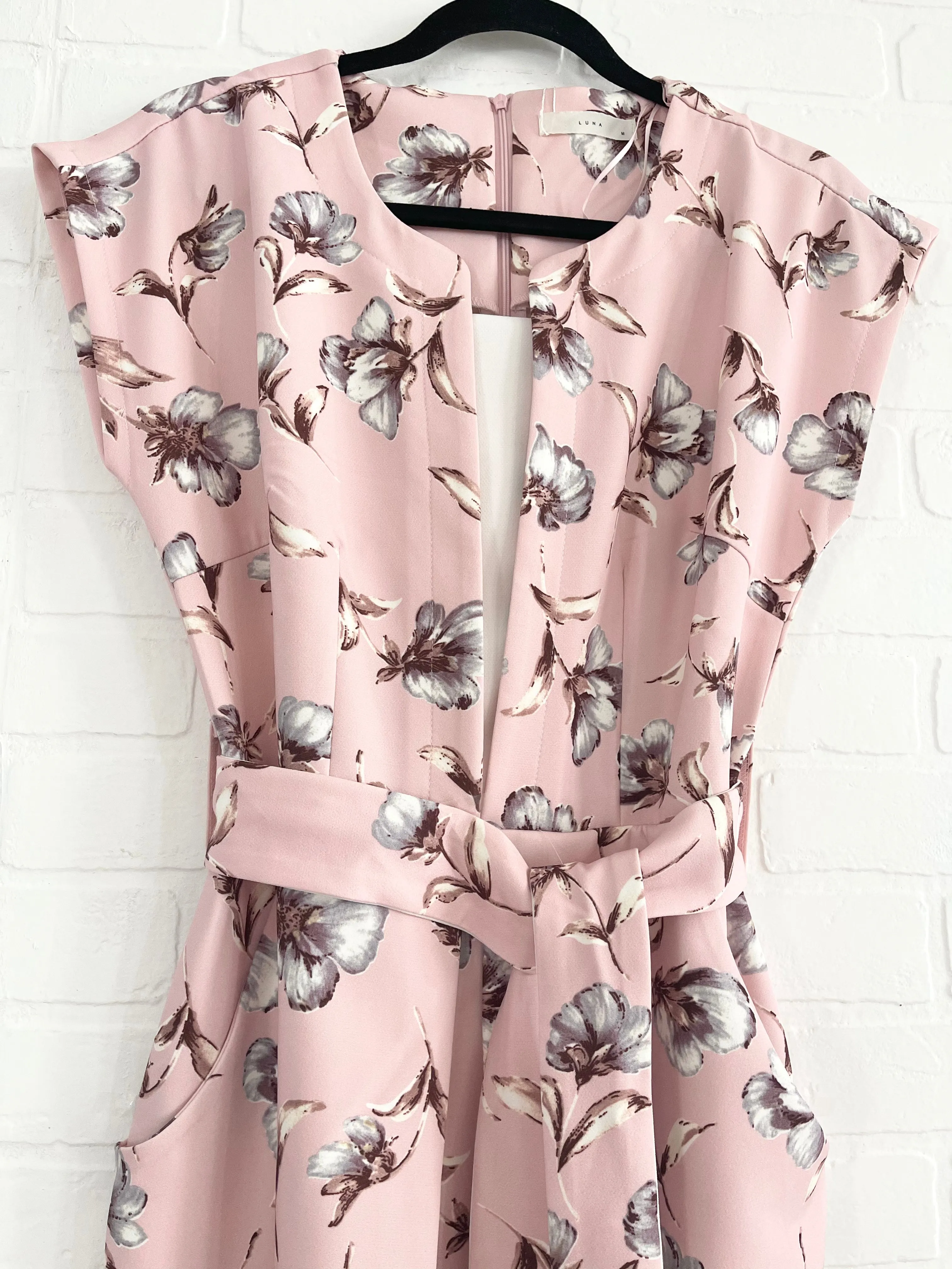 Jenny Pink Floral Dress