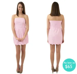 Jessica Scallop Sorority Dress