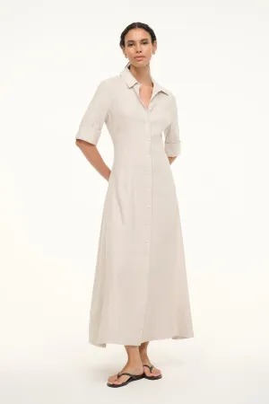 Joan Linen Dress - Natural