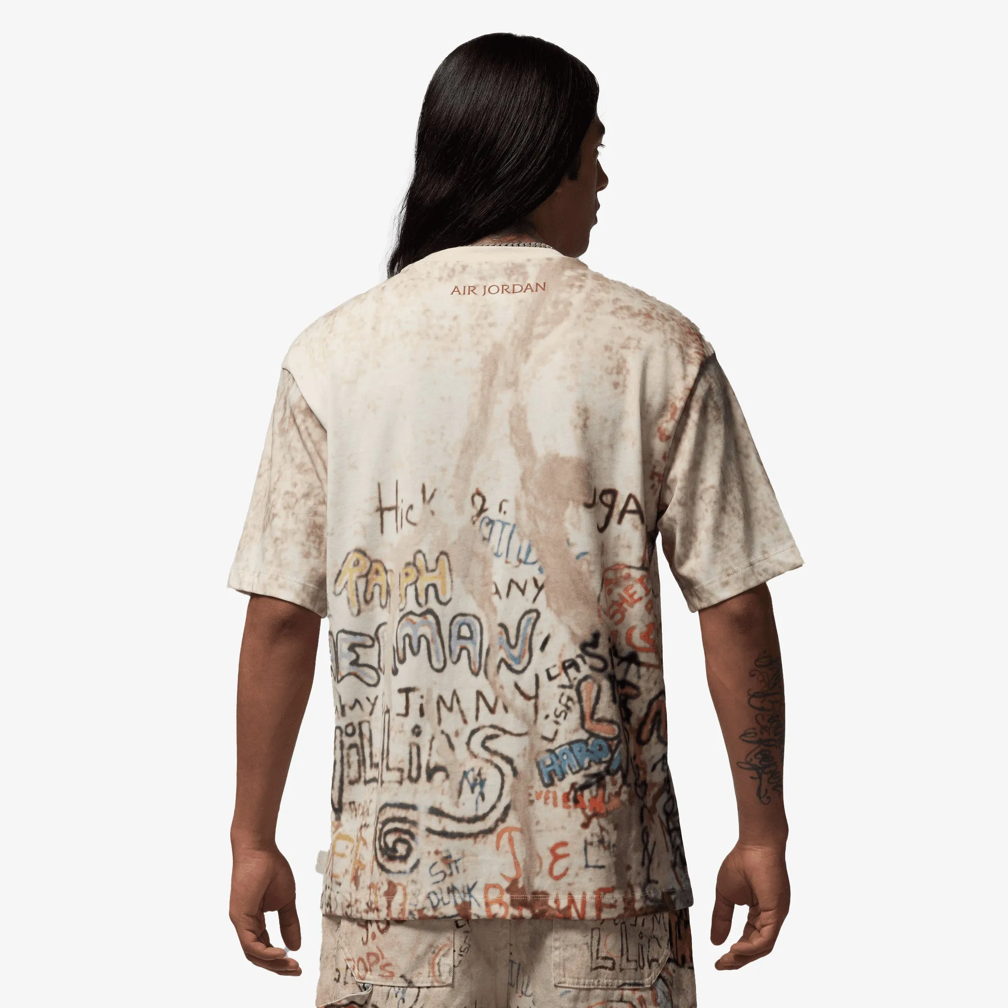 Jordan | AIR JORDAN 85 GRAPHIC T-SHIRT { SAIL/LEGEND LT BROWN/REDSTONE