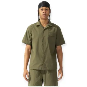 Jordan Craig Men Mesa Solid Mechanic S/S Button Down (Olive)