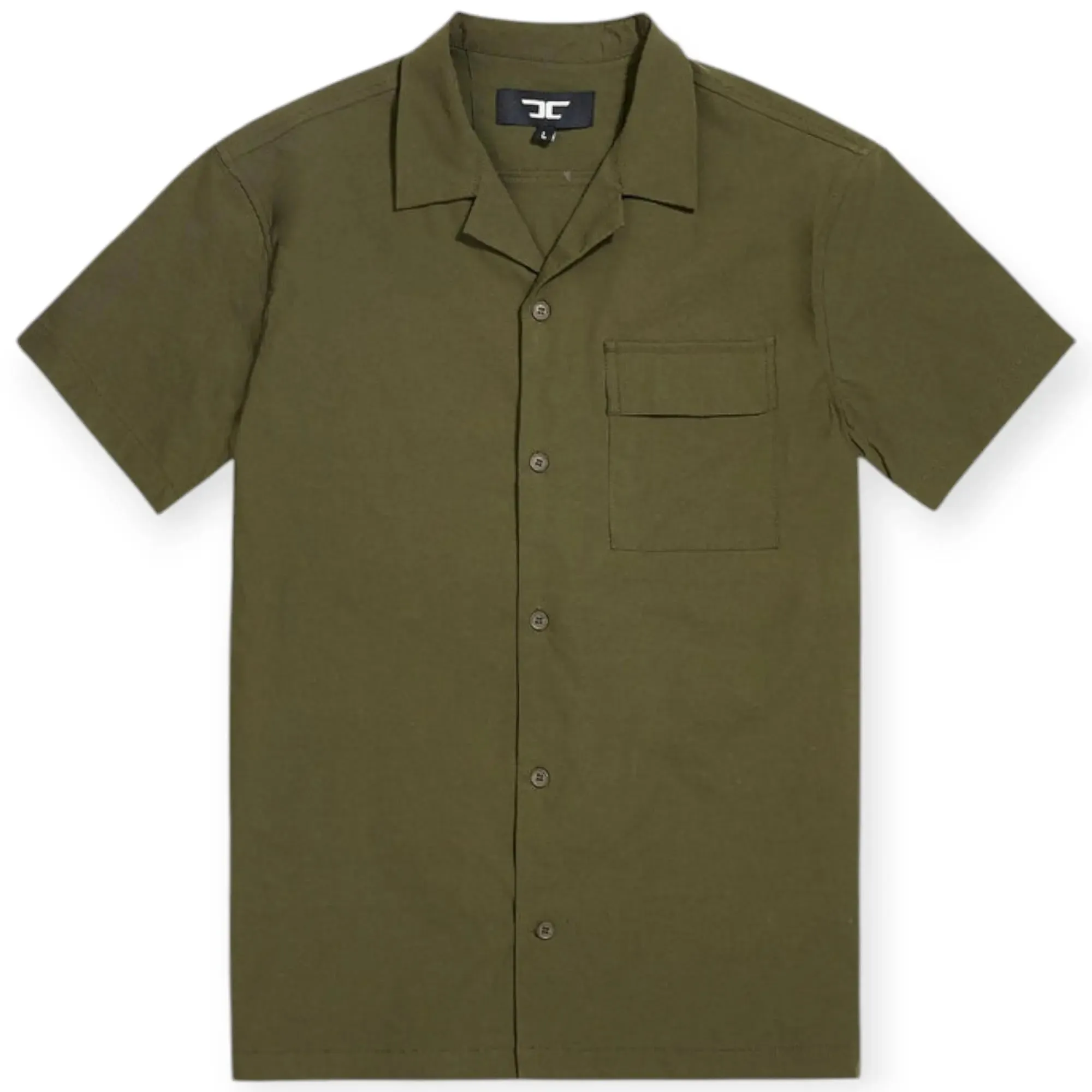 Jordan Craig Men Mesa Solid Mechanic S/S Button Down (Olive)