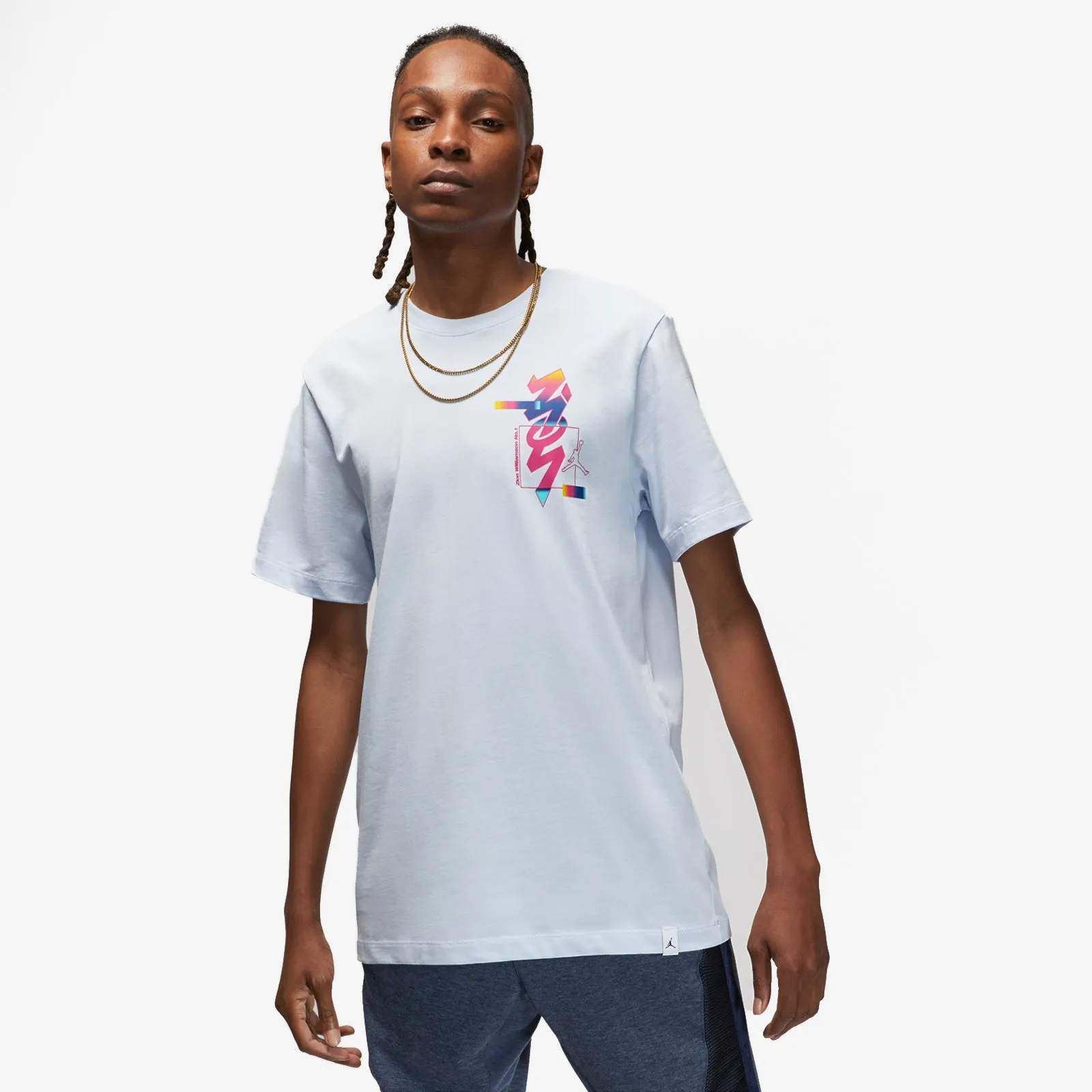Jordan X Zion Seasonal T-Shirt - Blue