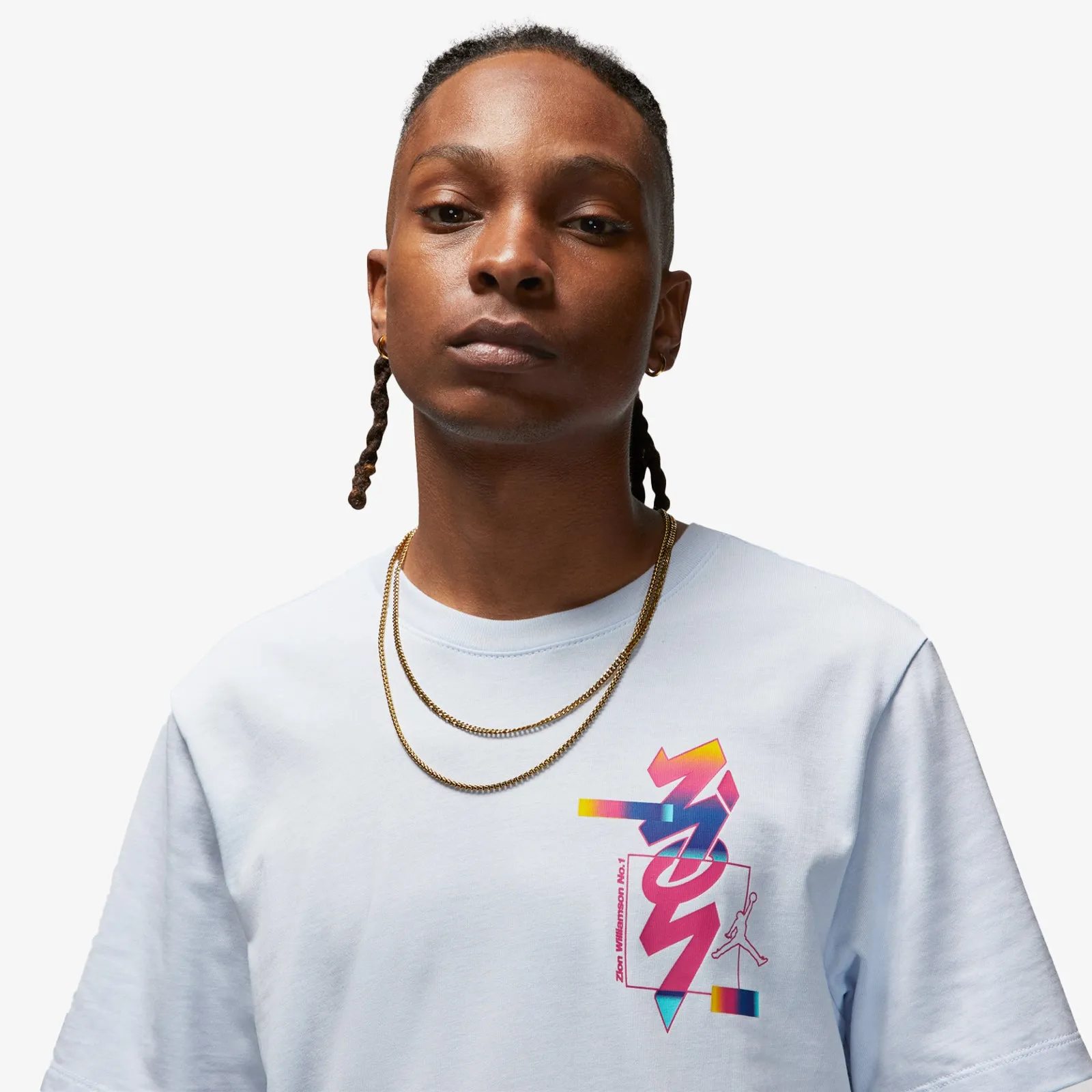 Jordan X Zion Seasonal T-Shirt - Blue