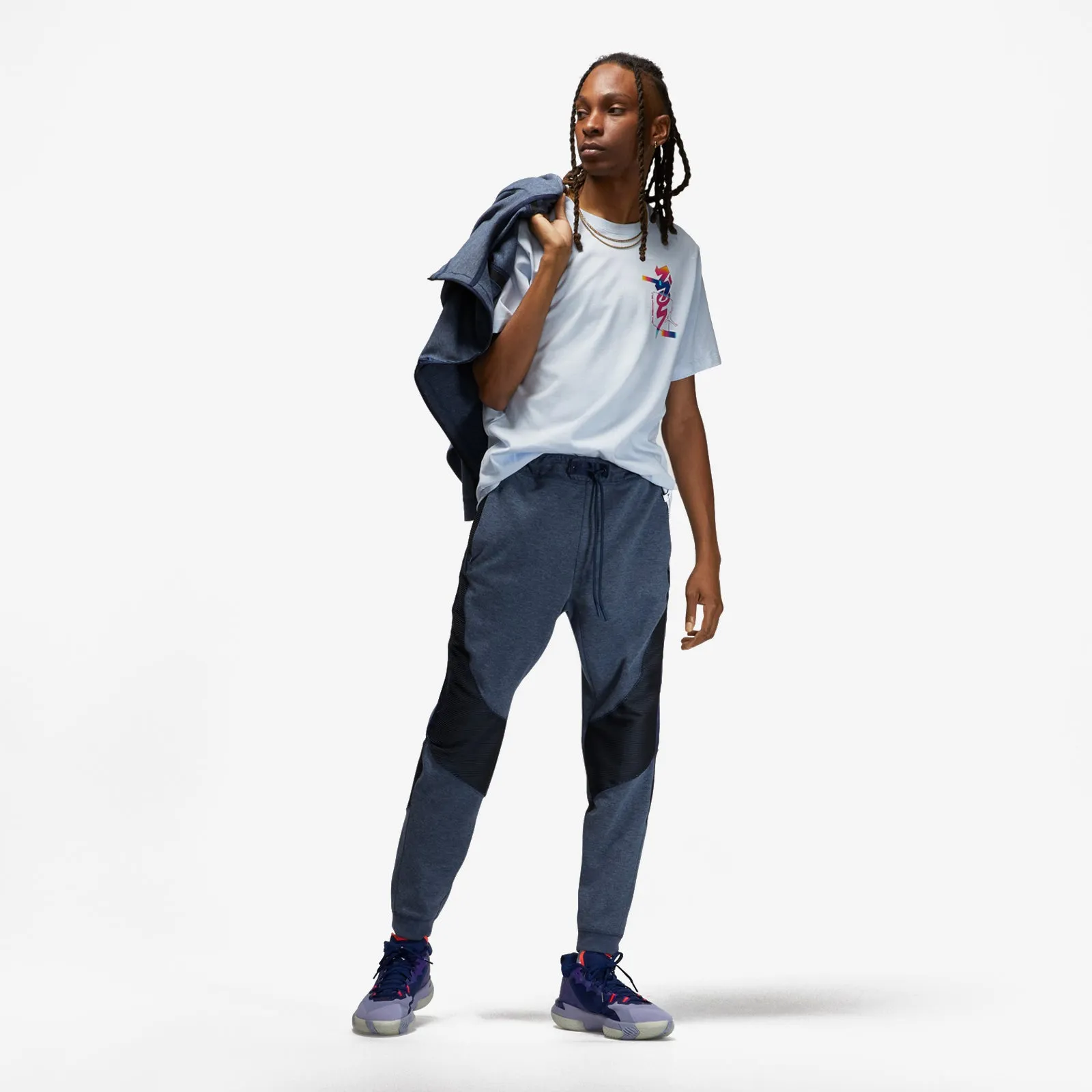 Jordan X Zion Seasonal T-Shirt - Blue