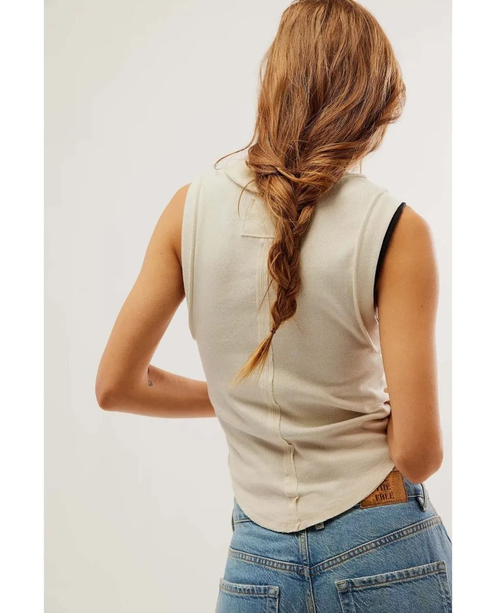 Kate Short Sleeve Tee Ivory