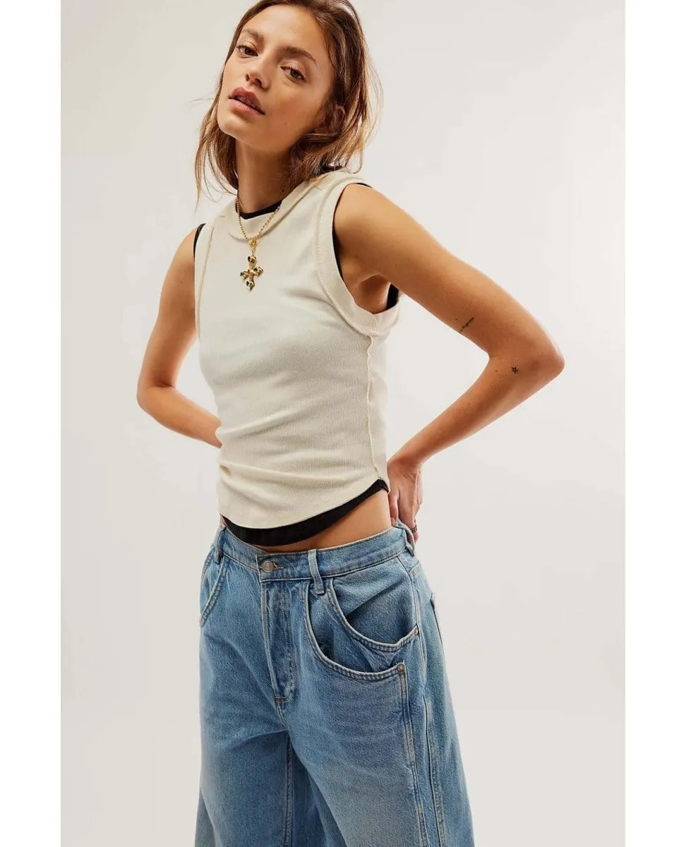 Kate Short Sleeve Tee Ivory