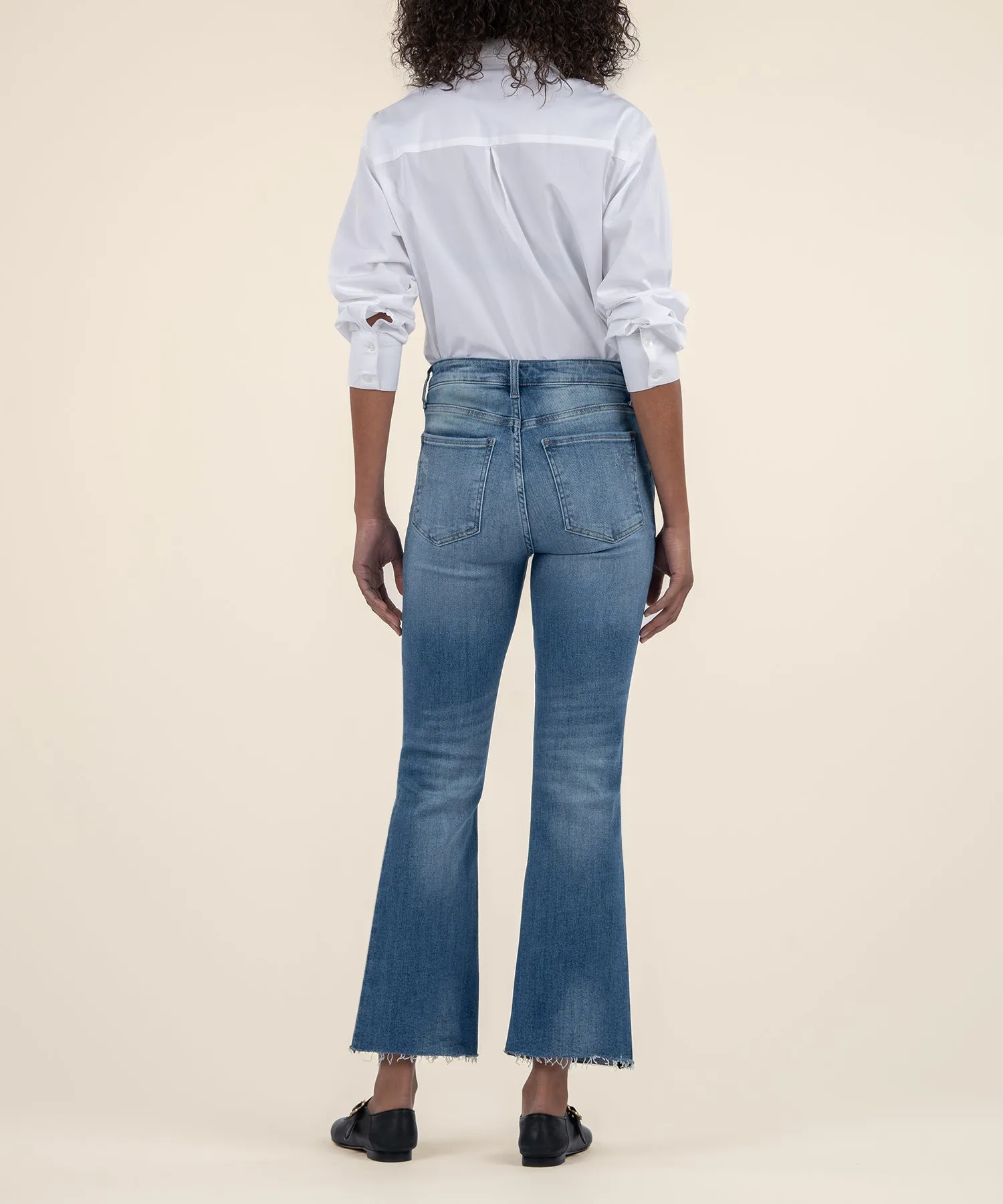 Kelsey High Rise Ankle Flare, Petite