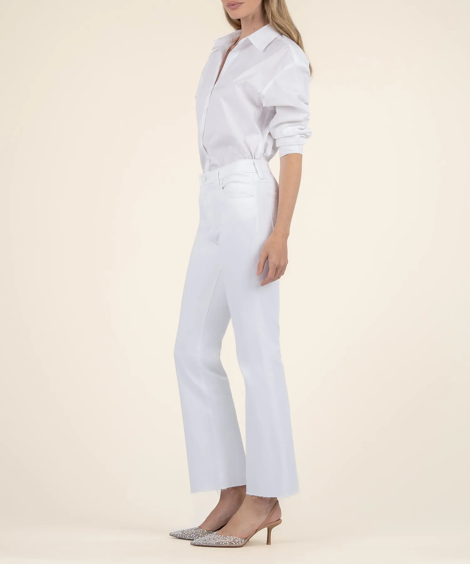 Kelsey High Rise Ankle Flare